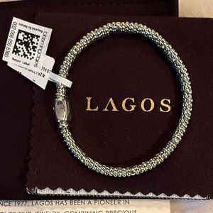 LAGOS Silver Beaded Bracelet